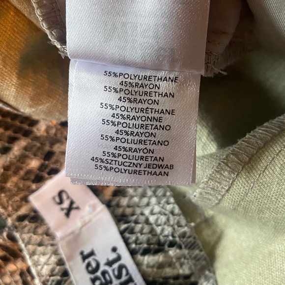 Tiger mist grey snake print straight leg pant - Picture 6 of 8